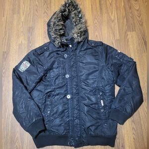 Mens Large Noize DIV Standard Issue Winter Parka Military Style Jacket C58